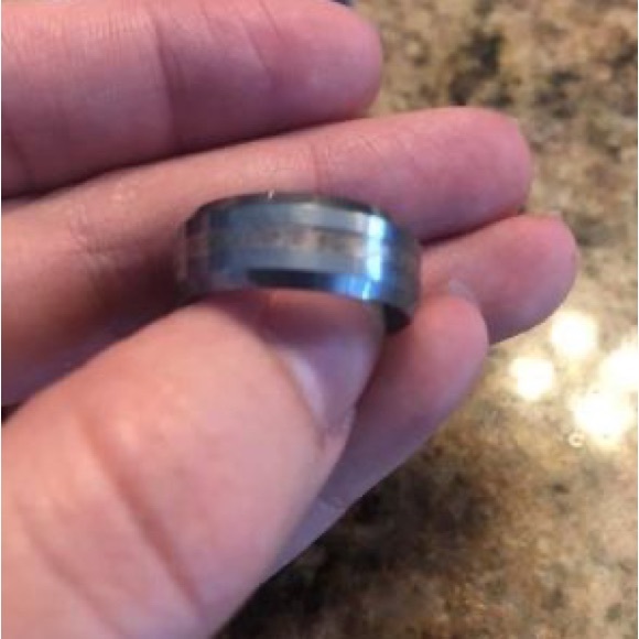 Mens tungsten band - Picture 1 of 3